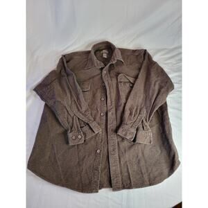 Tan Moose Creek Men's XL long sleeve button down shirt